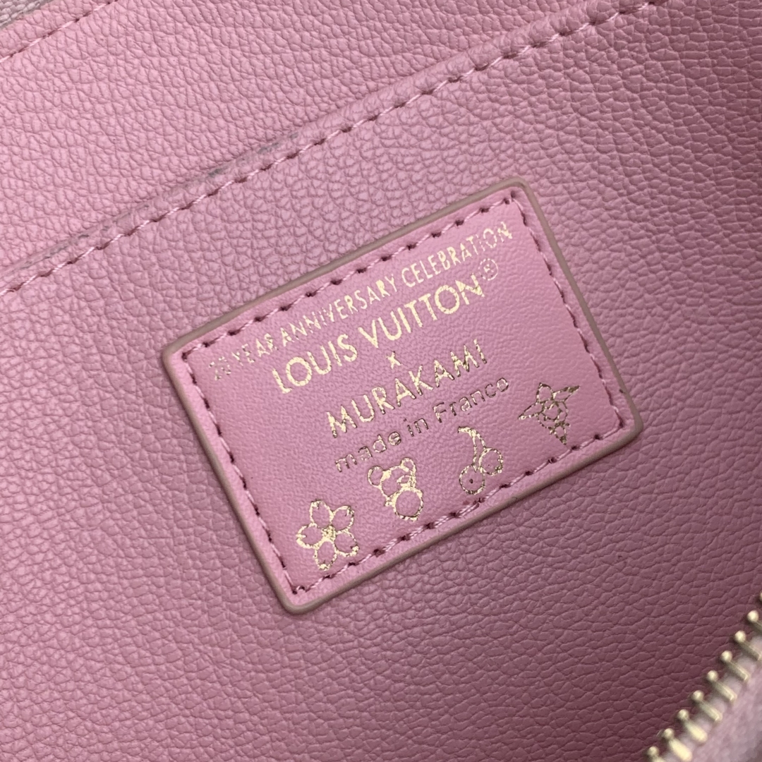 LV x TM Cosmetic Pouch PM Epi Leather -12 x 6 x 19CM