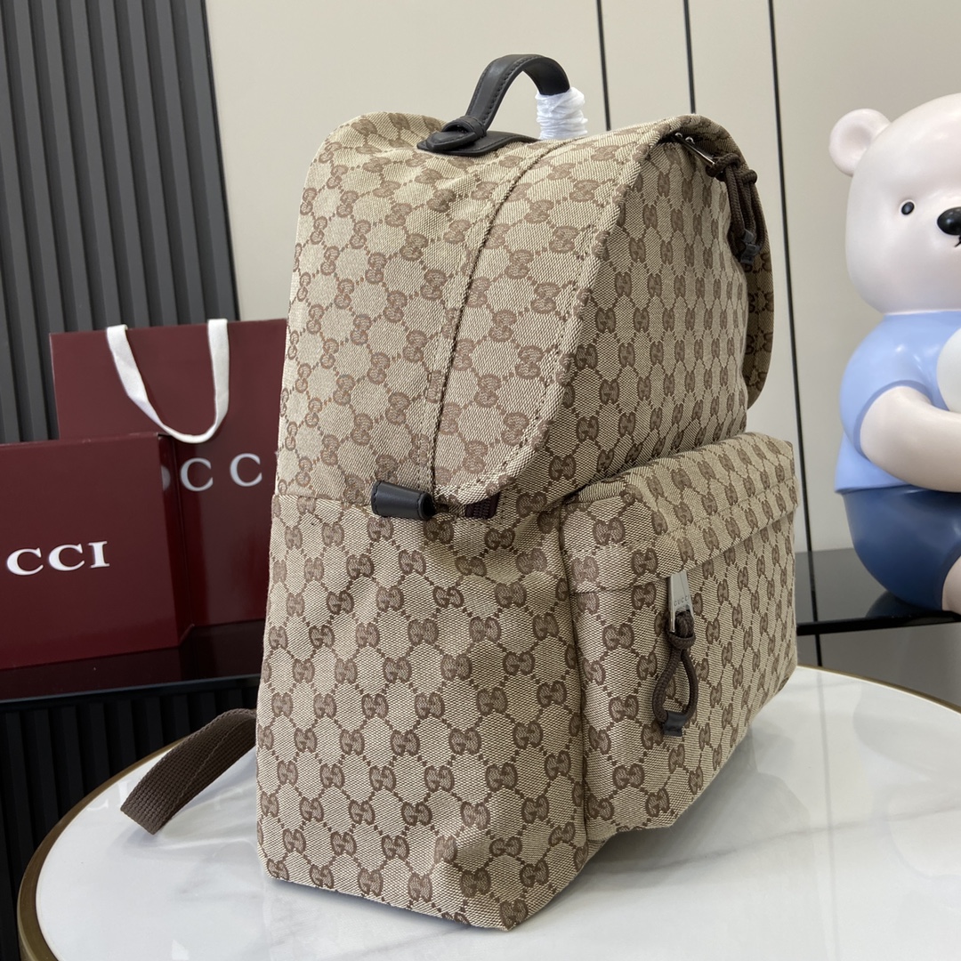 Gvc*1 GG Canvas Backpack-36*42*21CM