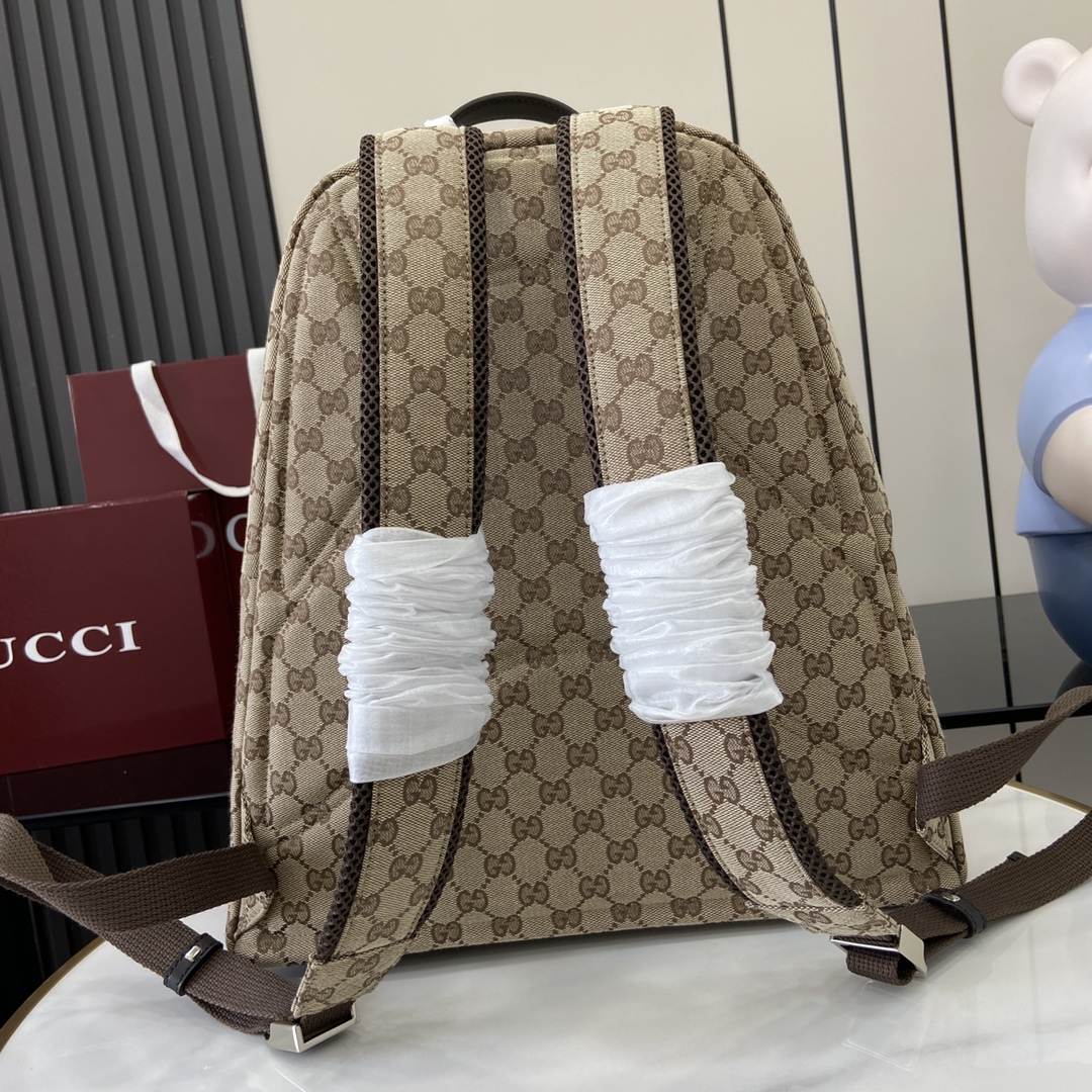 Gvc*1 GG Canvas Backpack-36*42*21CM