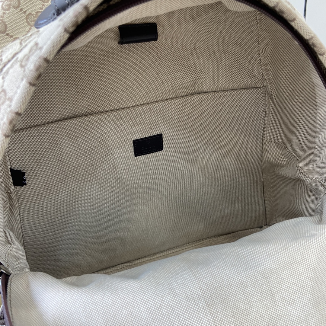 Gvc*1 GG Canvas Backpack-36*42*21CM