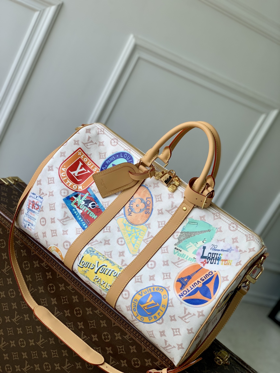 L0vis Vvtt0n Keepall Bandoulière 45-M24315-45 × 27 × 20CM