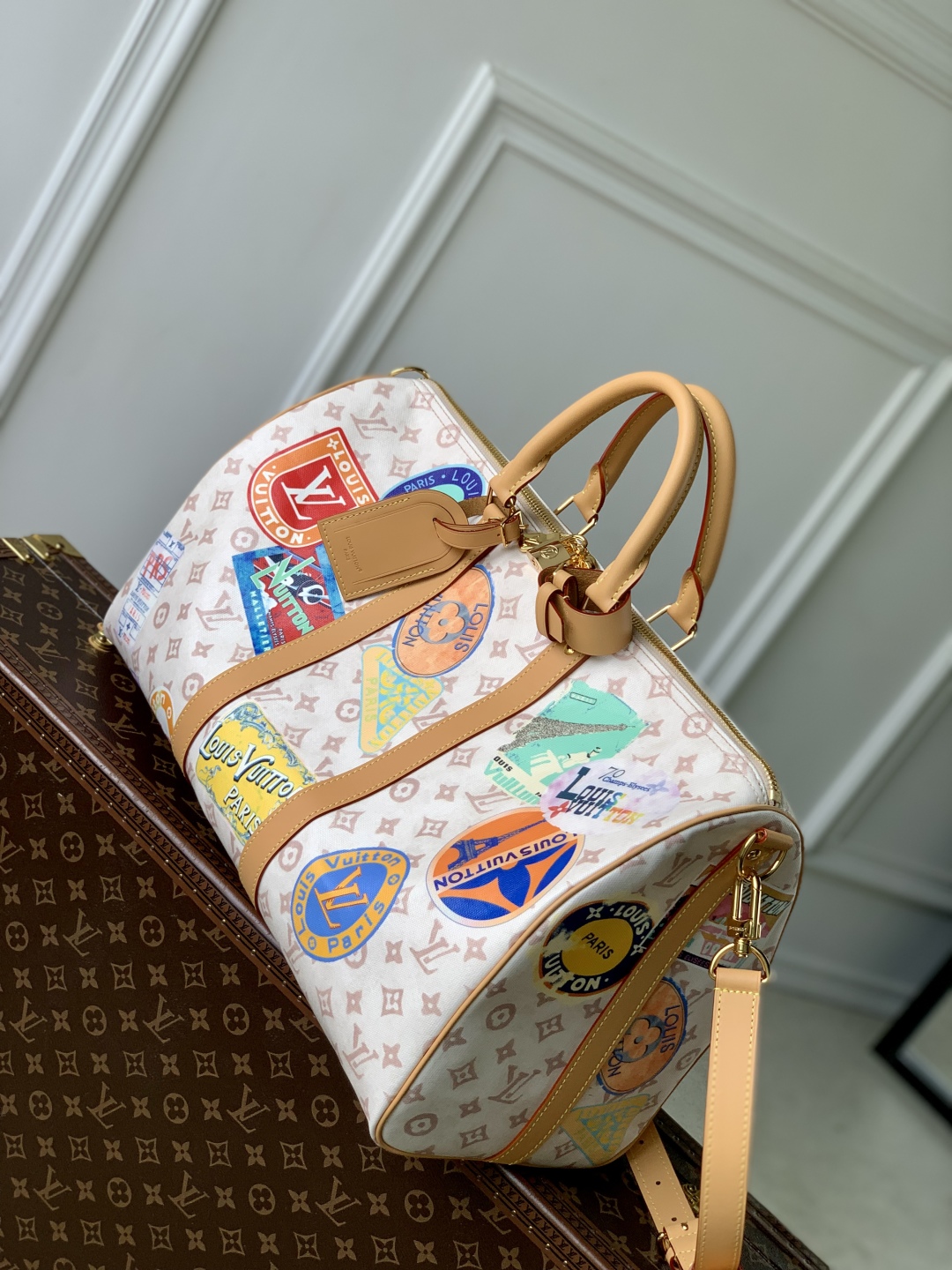 L0vis Vvtt0n Keepall Bandoulière 45-M24315-45 × 27 × 20CM