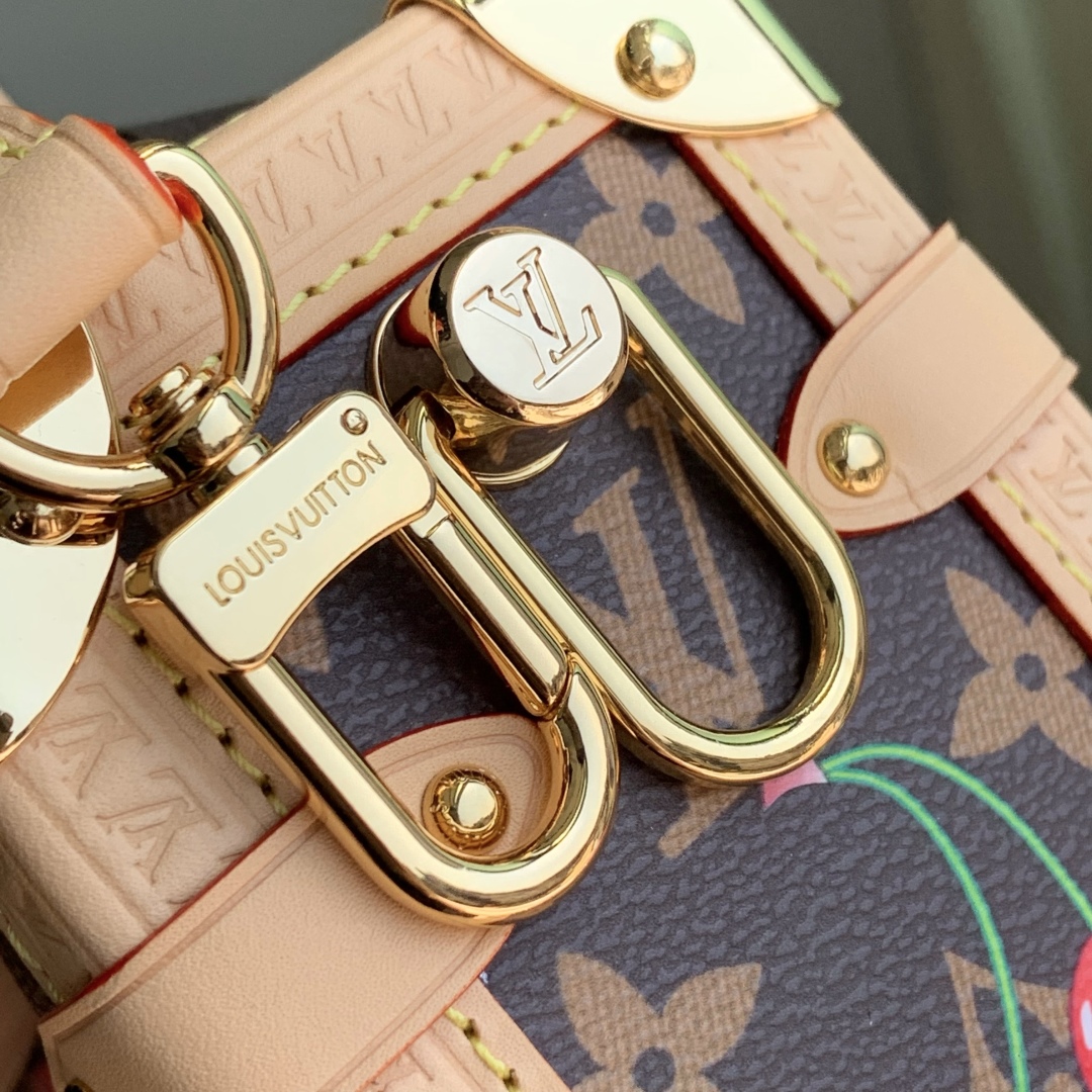 LV x TM Side Trunk- Women - Handbags-M14278-16 x 8.5 x 23.5CM