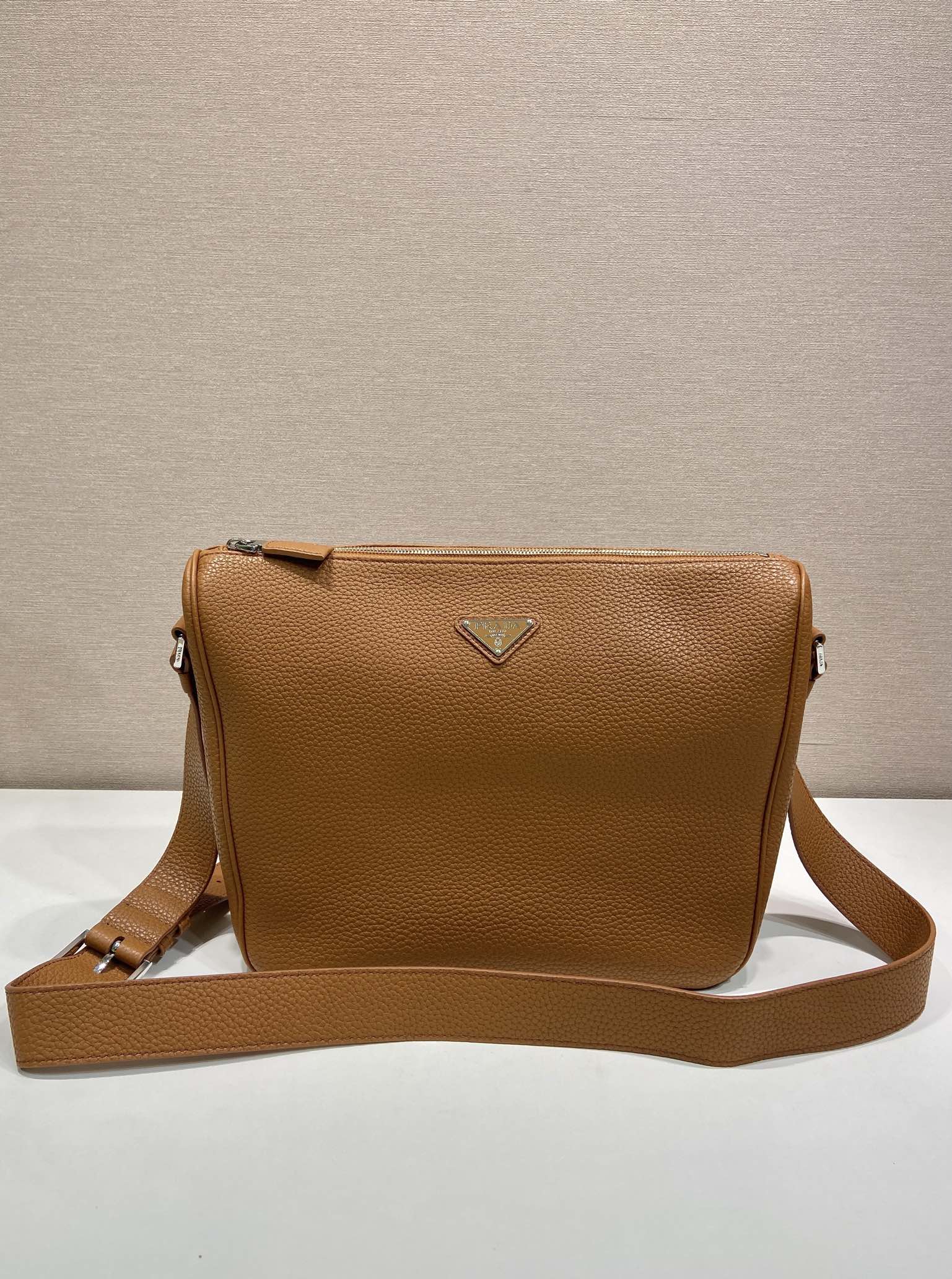 Pra*a Leather Shoulder Bag-2VH182-30*24*13CM