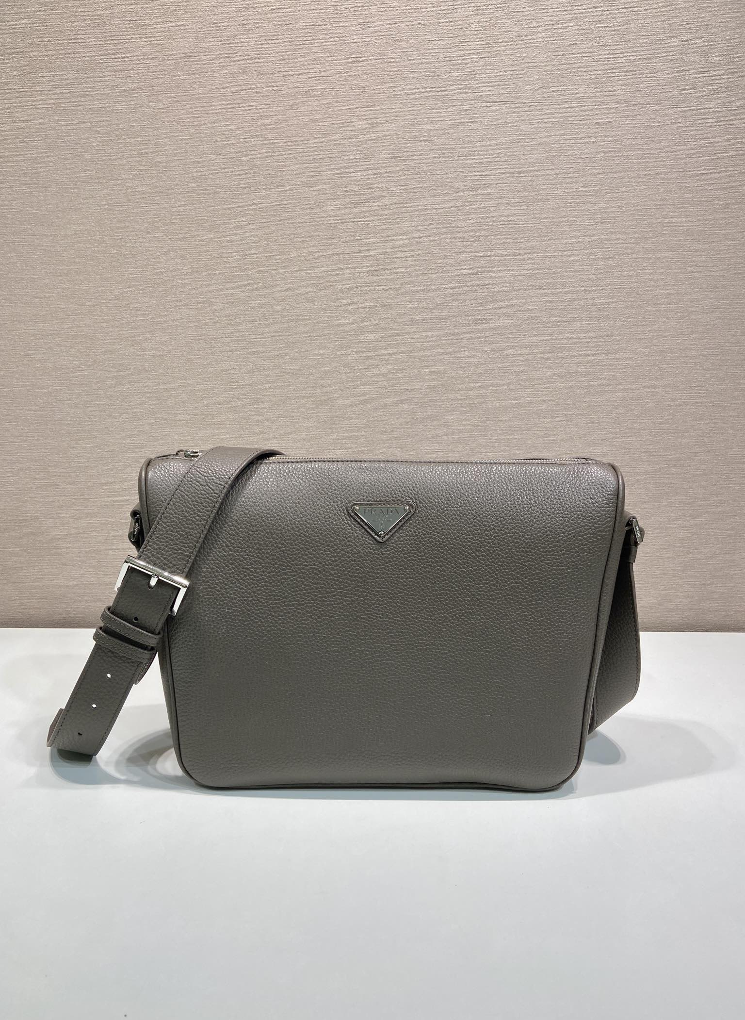 Pra*a Leather Shoulder Bag-2VH182-30*24*13CM