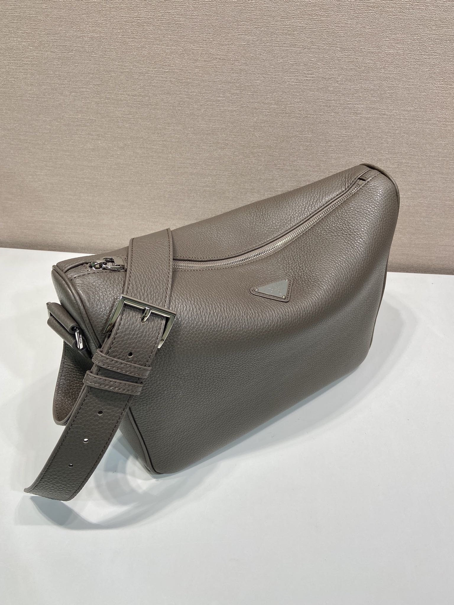 Pra*a Leather Shoulder Bag-2VH182-30*24*13CM