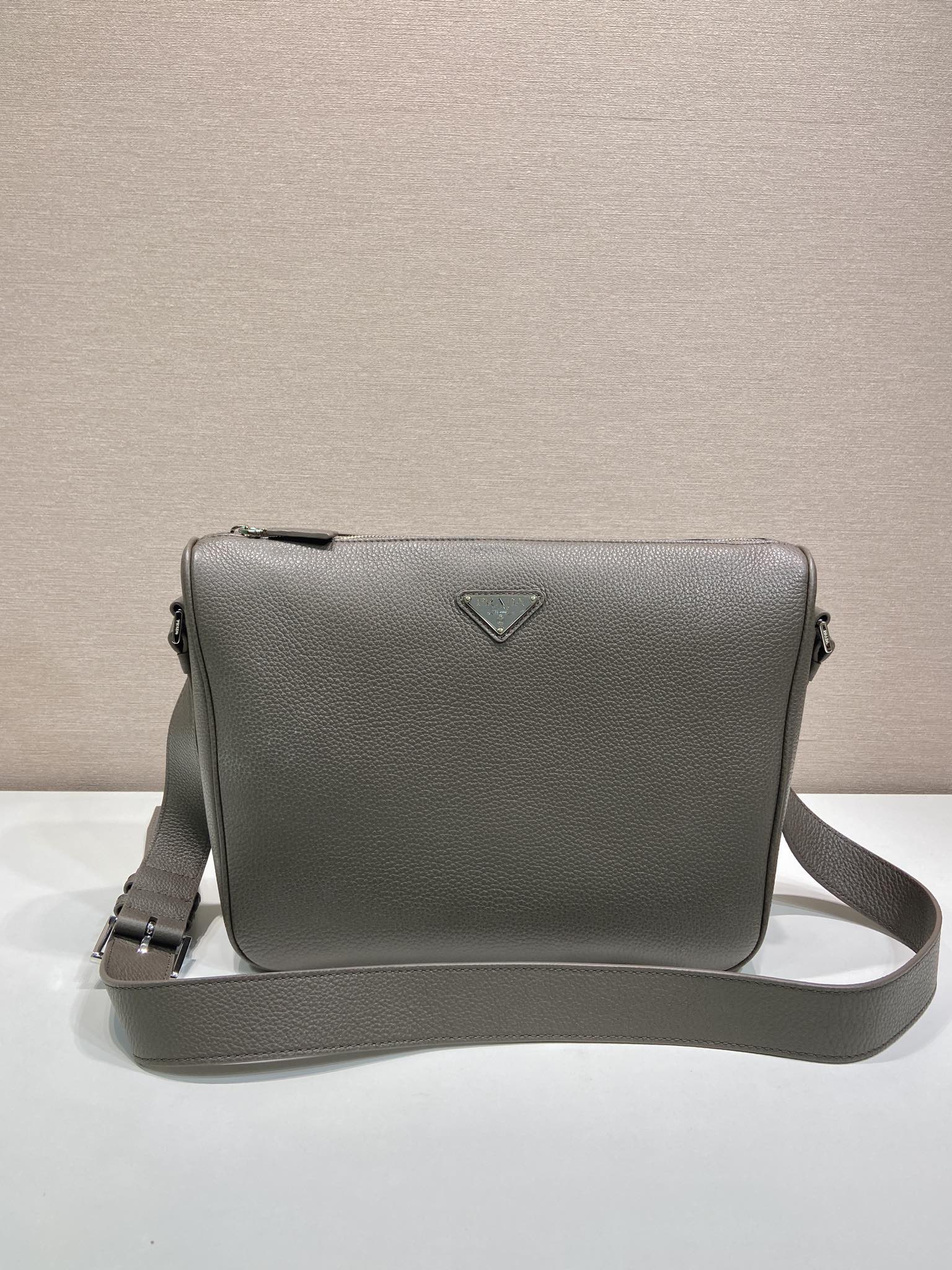 Pra*a Leather Shoulder Bag-2VH182-30*24*13CM