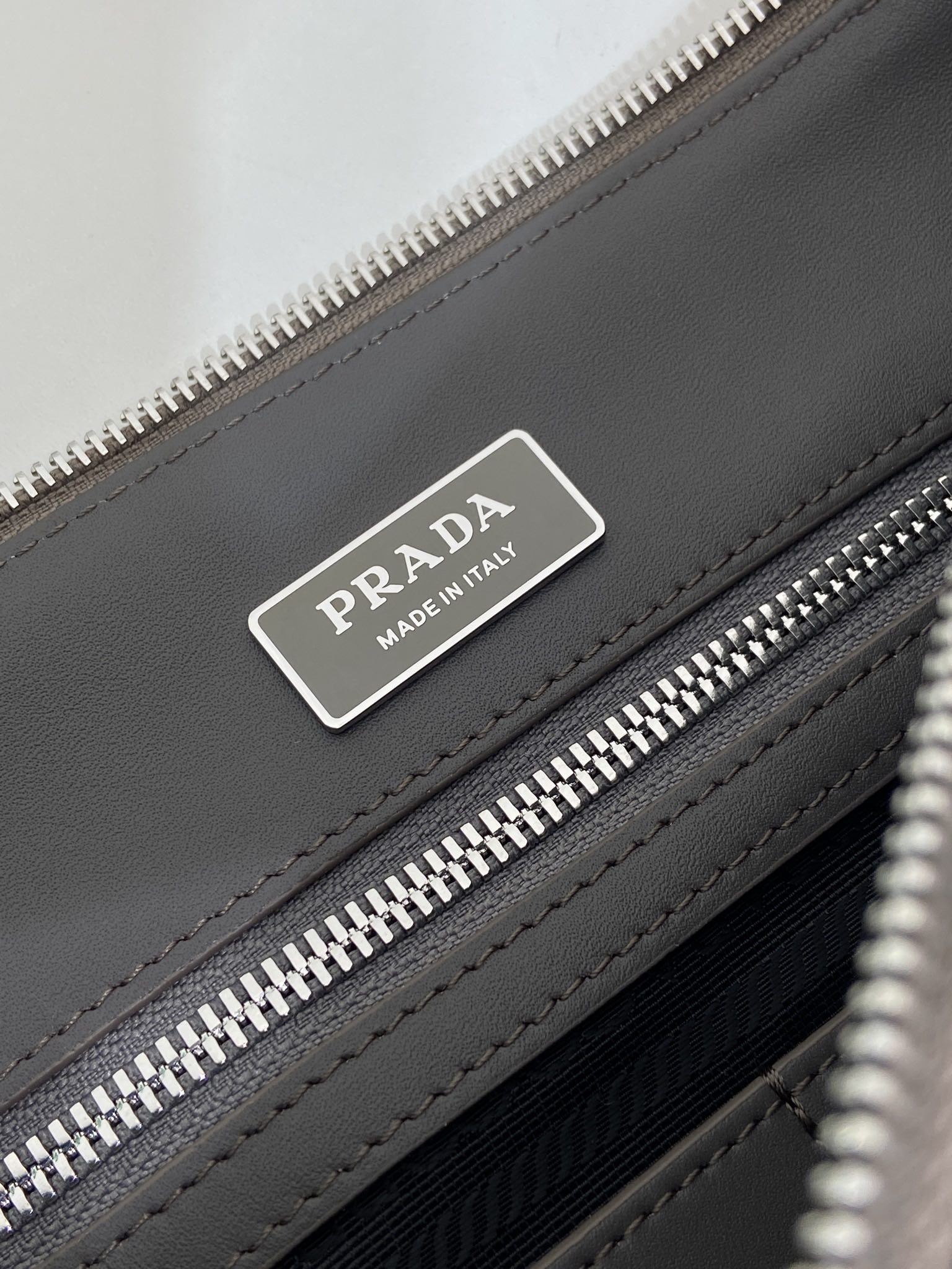 Pra*a Leather Shoulder Bag-2VH182-30*24*13CM