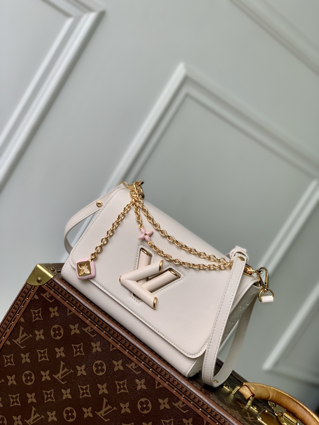 L0vis Vvtt0n Twist MM Slim Bag-M14341-23 × 16 × 8CM