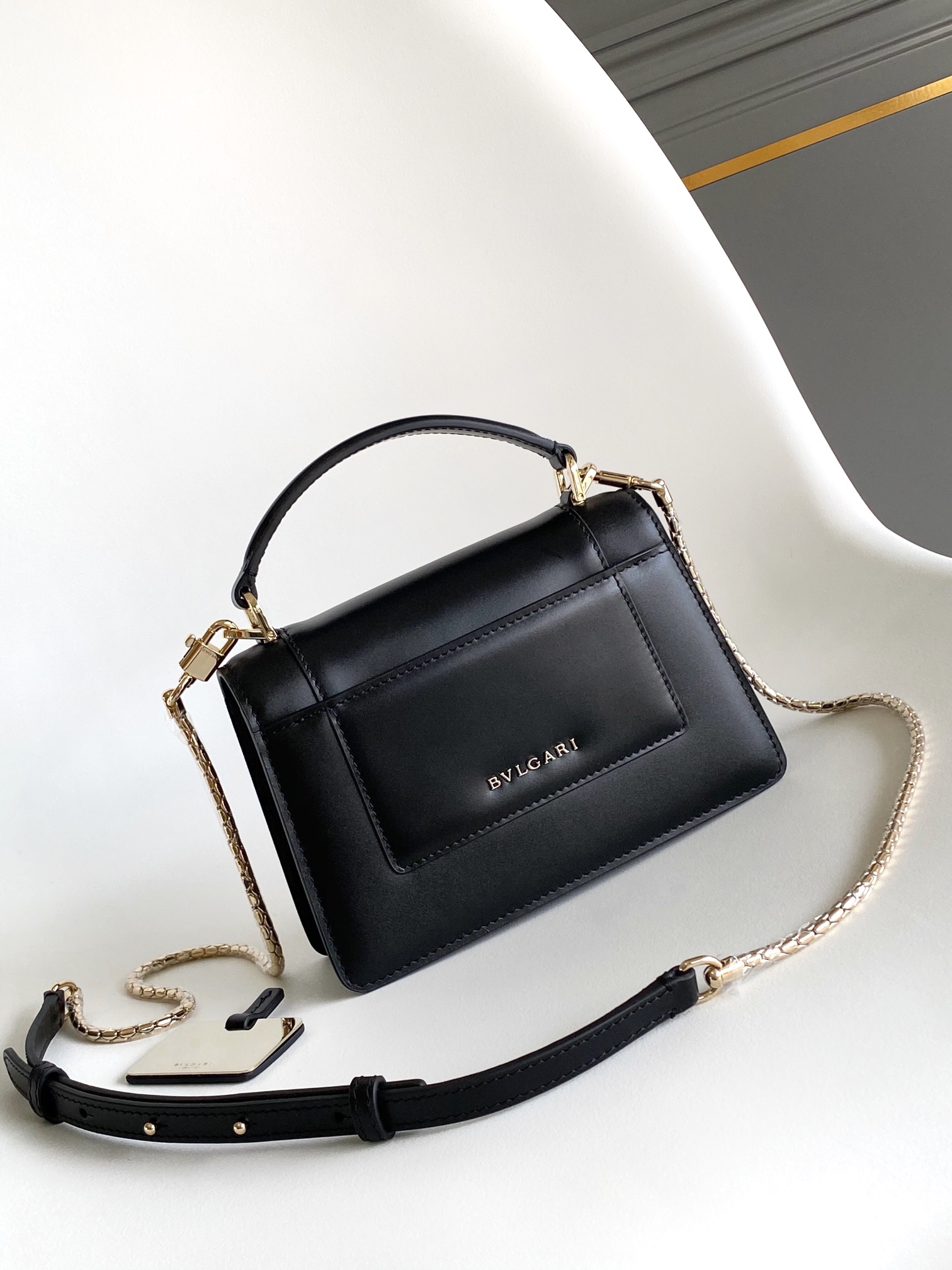 Bv1g*ai Serpenti Forever Bag-19*11*5.5CM