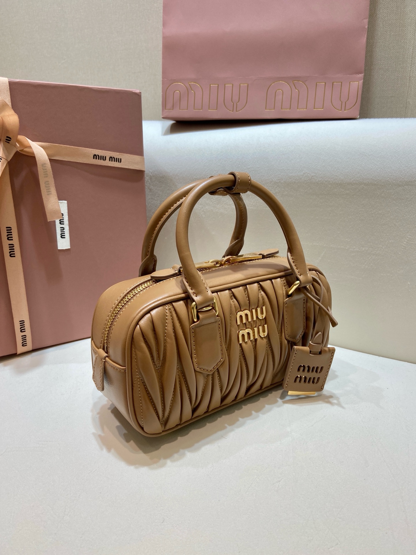M1um1u Vintage Rectangular Bag-23*12*8CM