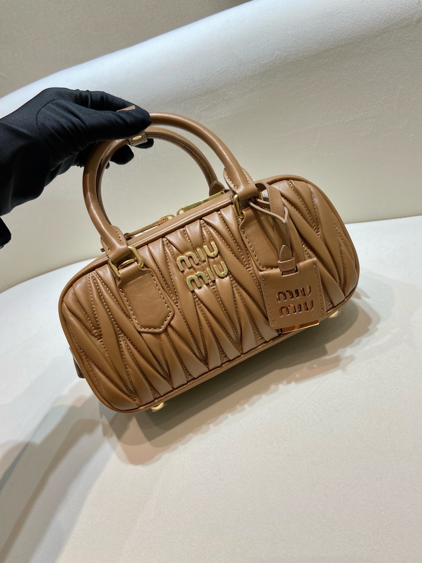 M1um1u Vintage Rectangular Bag-23*12*8CM