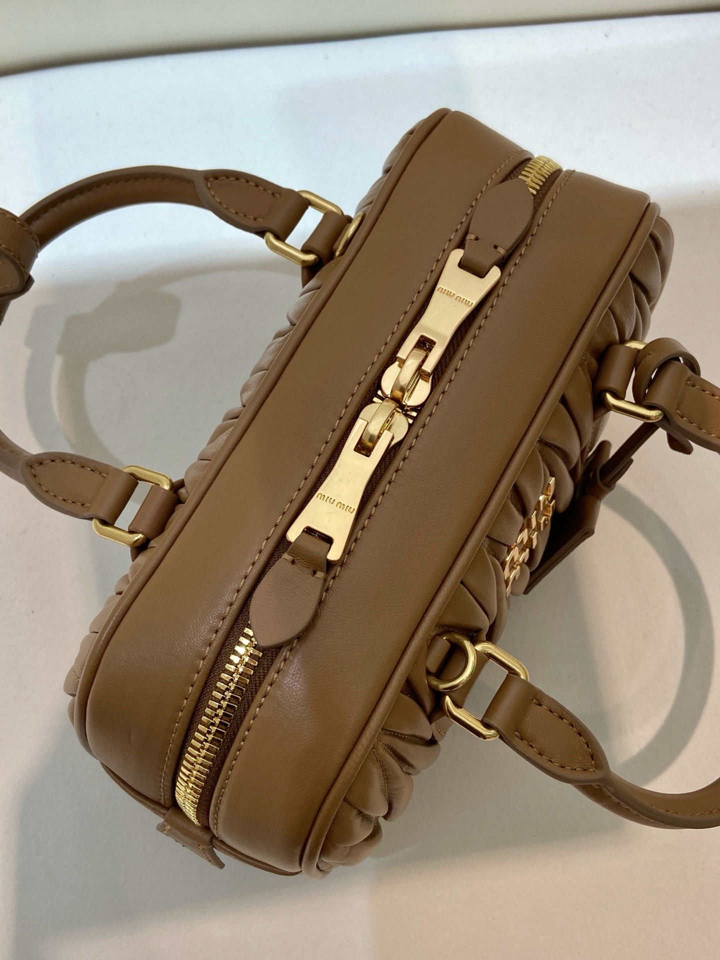 M1um1u Vintage Rectangular Bag-23*12*8CM