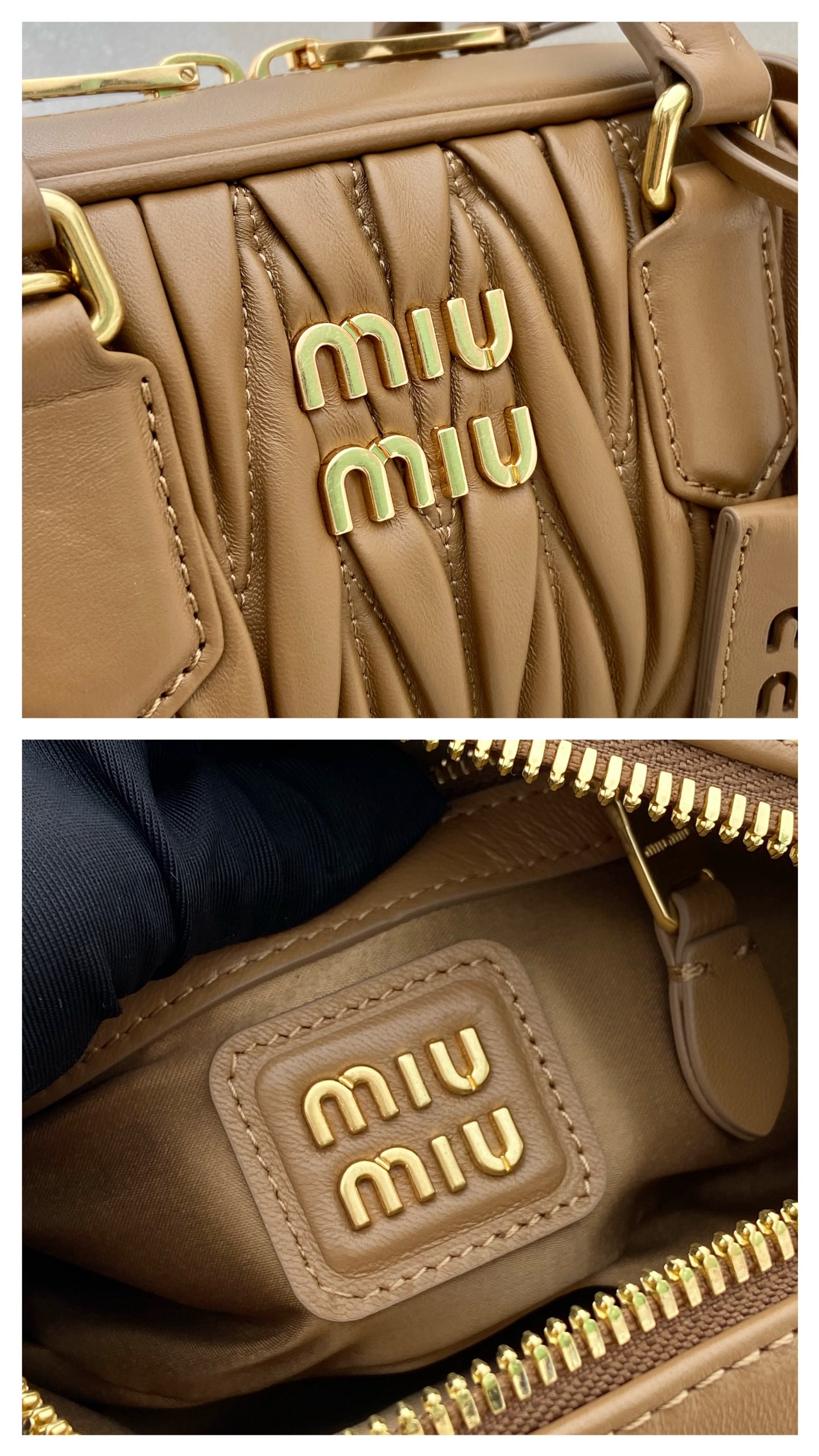 M1um1u Vintage Rectangular Bag-23*12*8CM