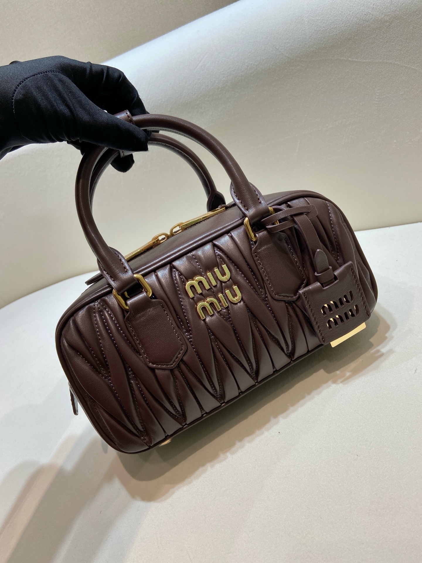 M1um1u Vintage Rectangular Bag-23*12*8CM