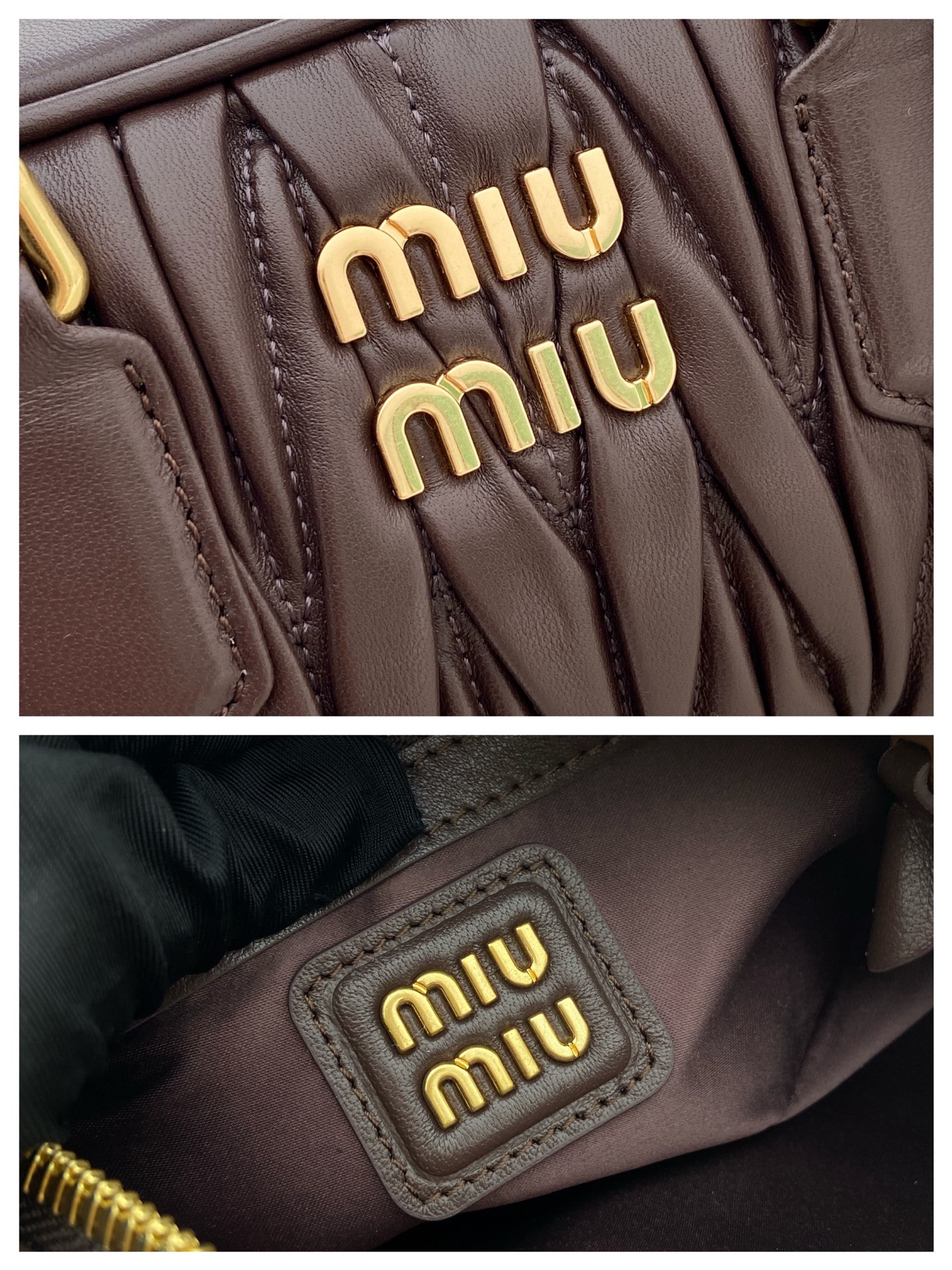 M1um1u Vintage Rectangular Bag-23*12*8CM