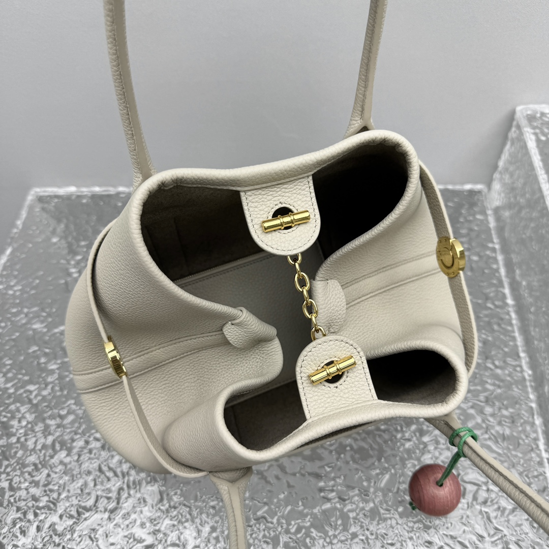 L0r0 P1ana Ghiera Shopper Bag-28*19*12CM