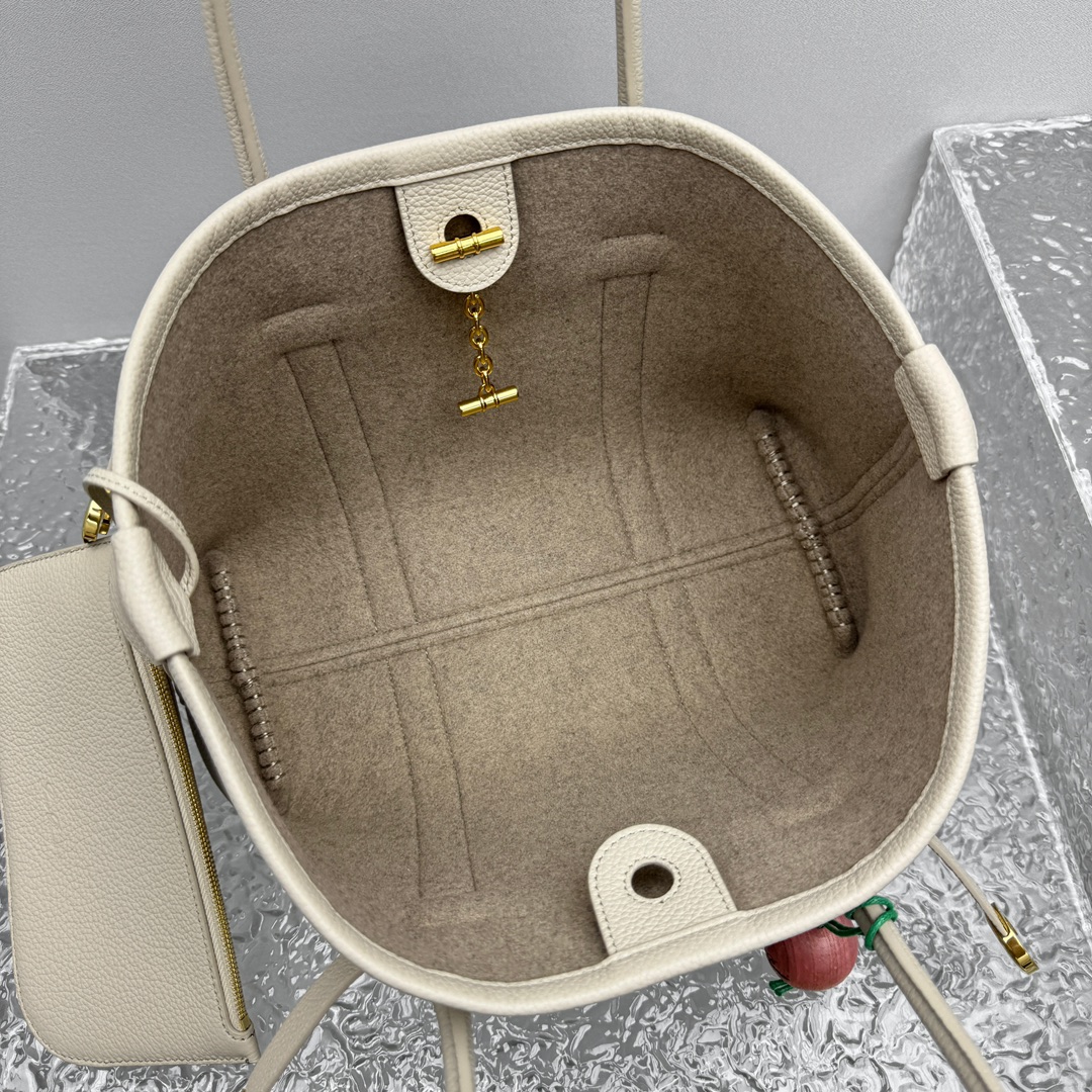 L0r0 P1ana Ghiera Shopper Bag-28*19*12CM