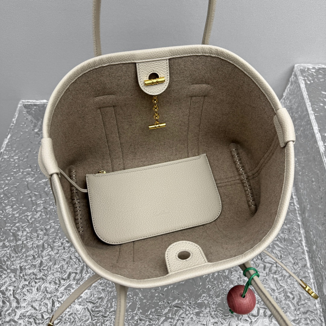 L0r0 P1ana Ghiera Shopper Bag-28*19*12CM