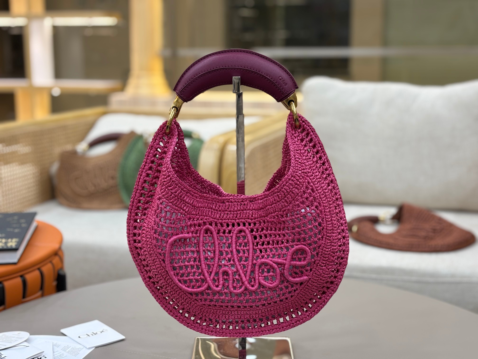 Chloé 25S Summer Banana Hobo Bag-36*21.5*2CM