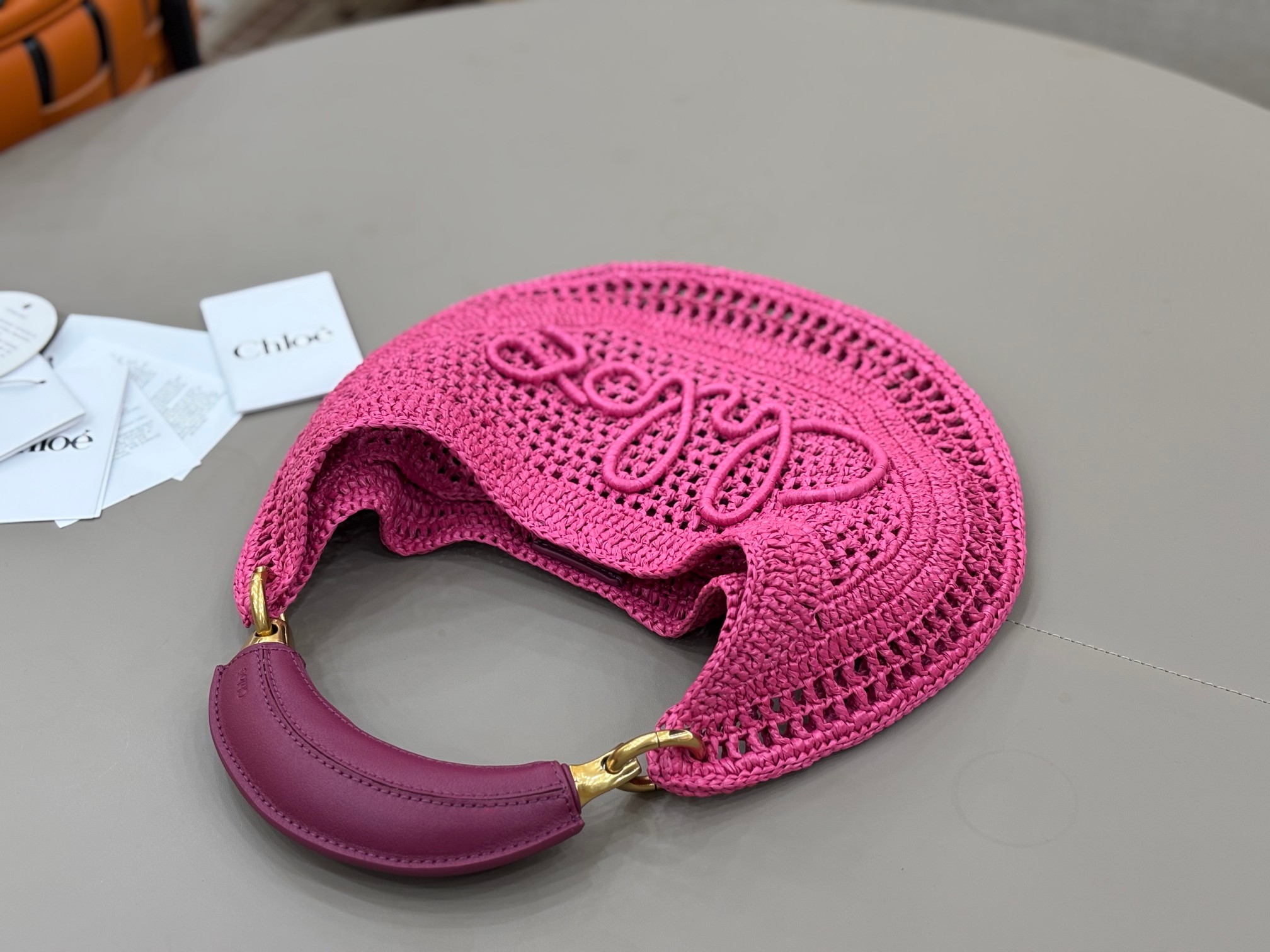 Chloé 25S Summer Banana Hobo Bag-36*21.5*2CM
