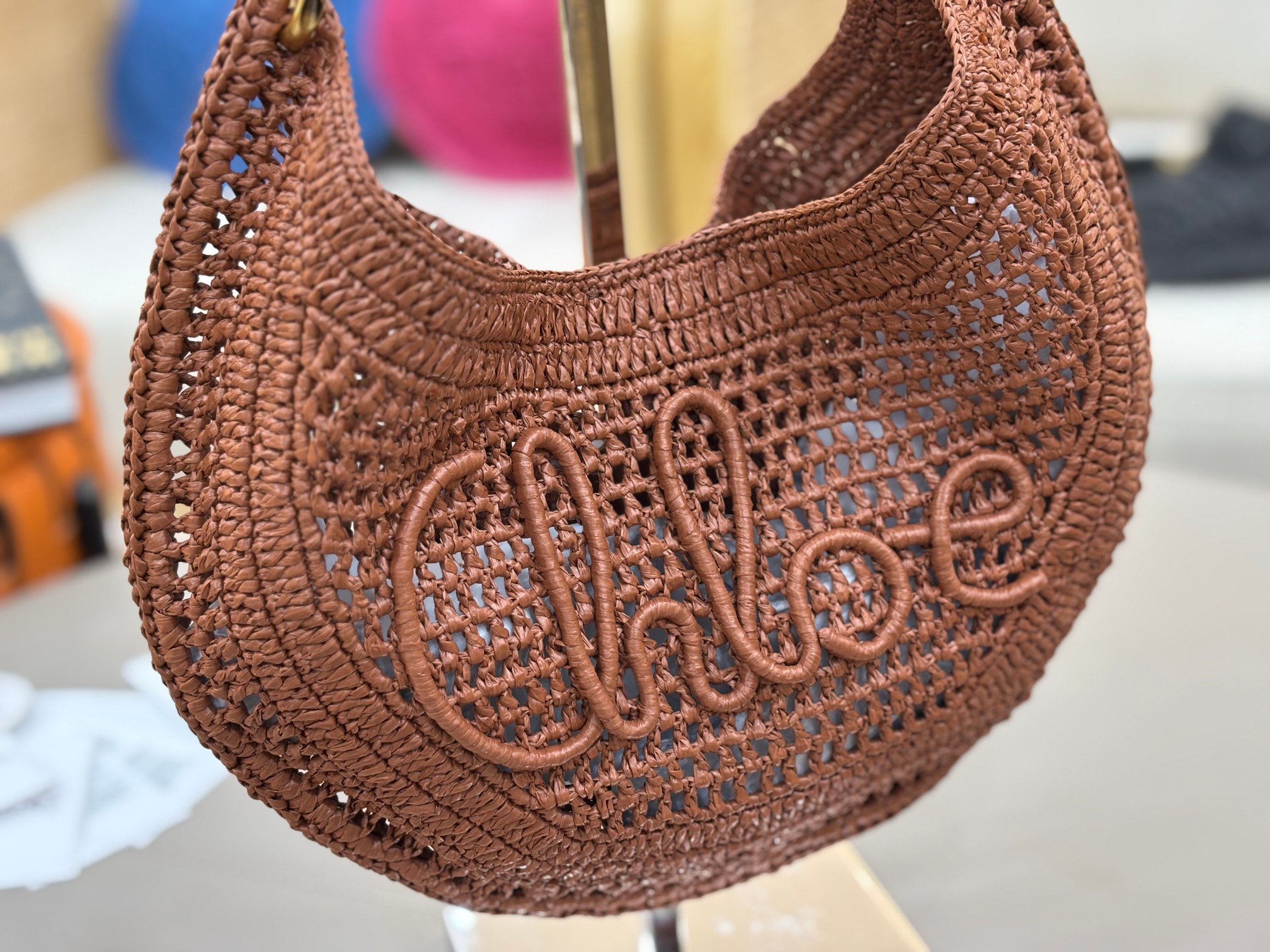 Chloé 25S Summer Banana Hobo Bag-36*21.5*2CM