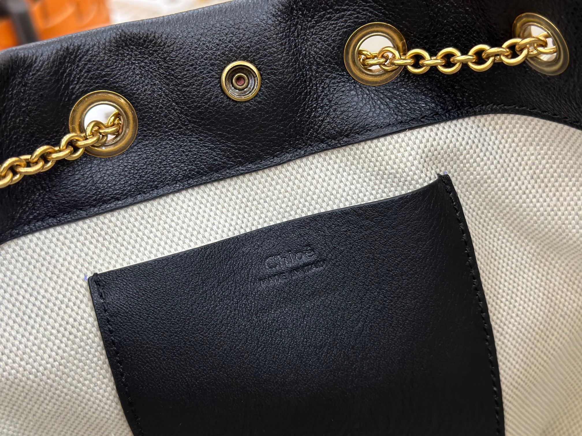 Chloé Bracelet Backpack In Grained Leather-22*20*10.5CM
