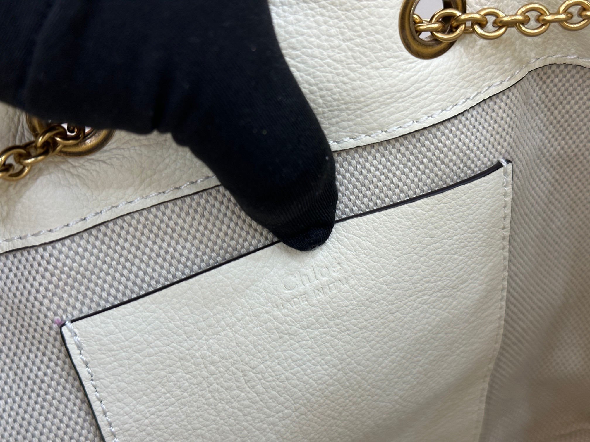 Chloé Bracelet Backpack In Grained Leather-22*20*10.5CM