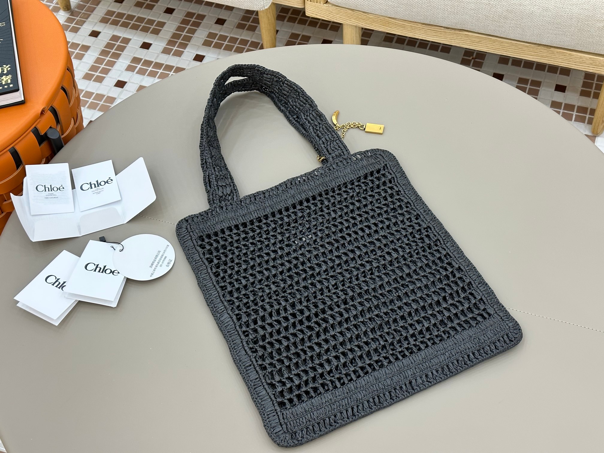 Chloé 25S Summer Banana Tote-37*33CM