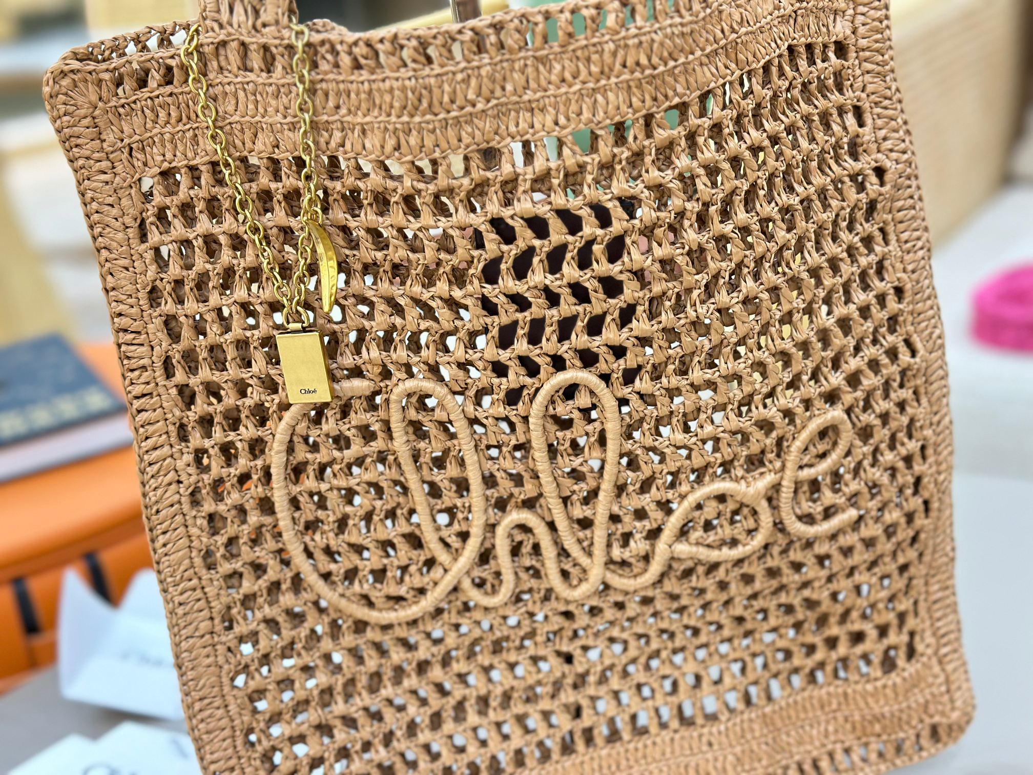 Chloé 25S Summer Banana Tote-37*33CM