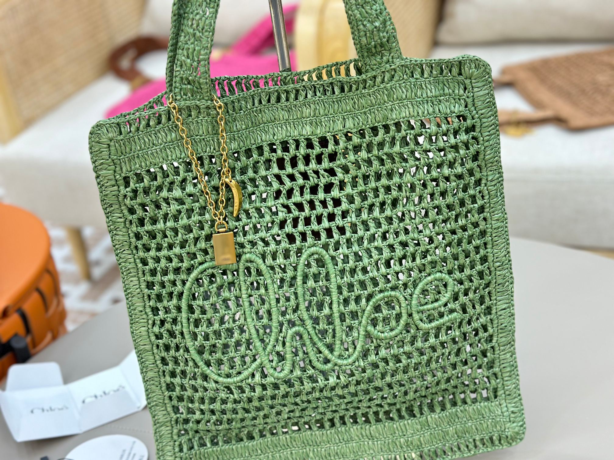 Chloé 25S Summer Banana Tote-37*33CM