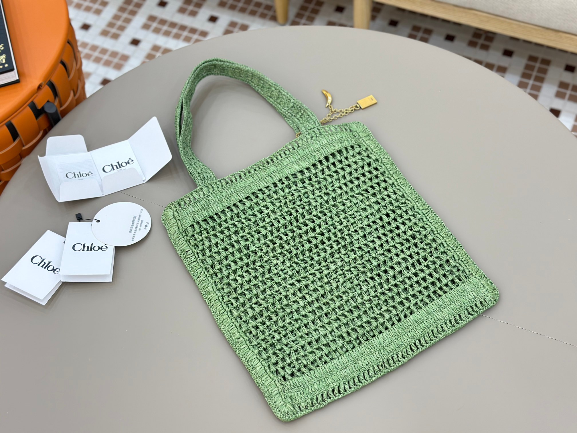 Chloé 25S Summer Banana Tote-37*33CM