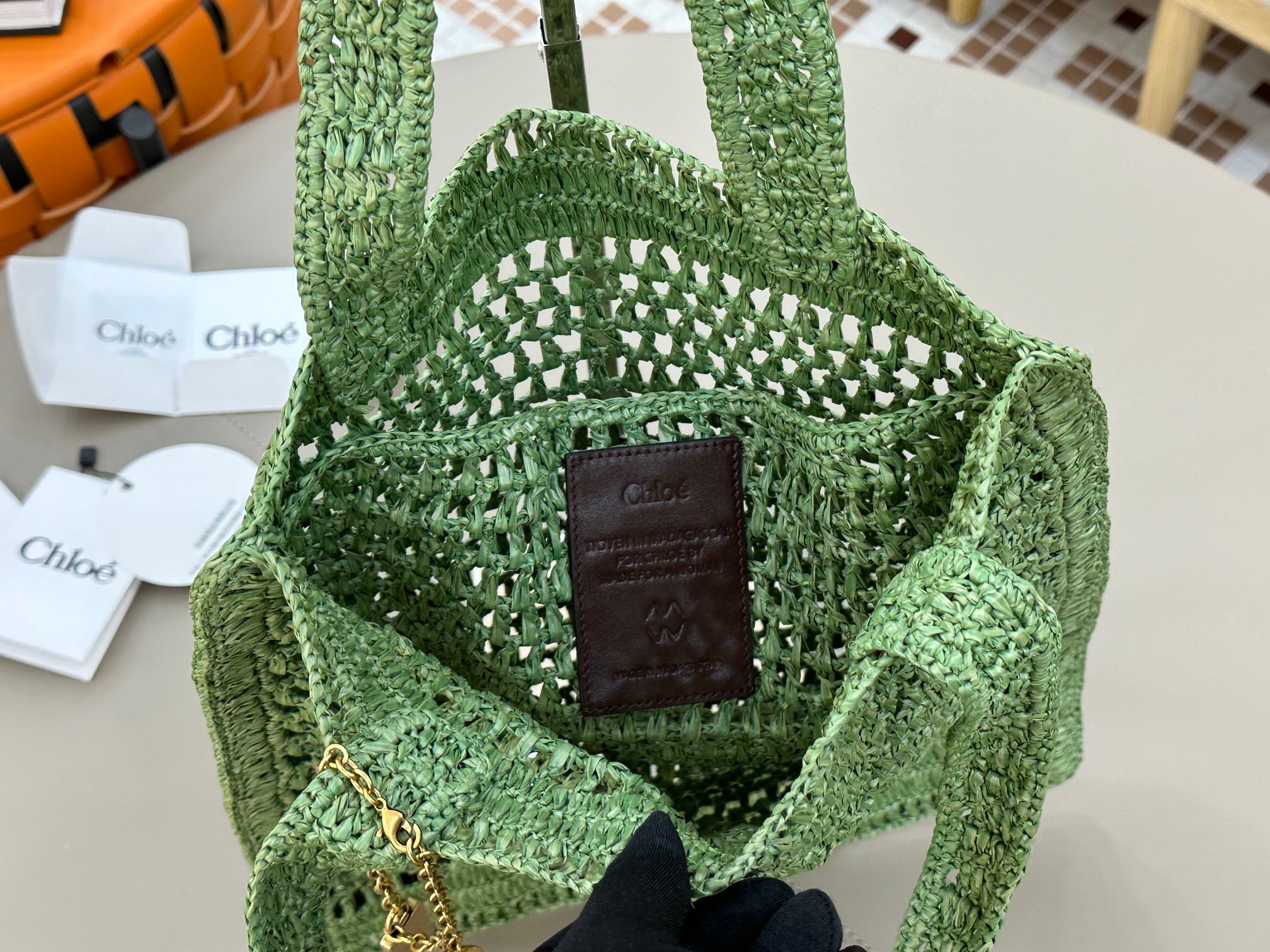 Chloé 25S Summer Banana Tote-37*33CM