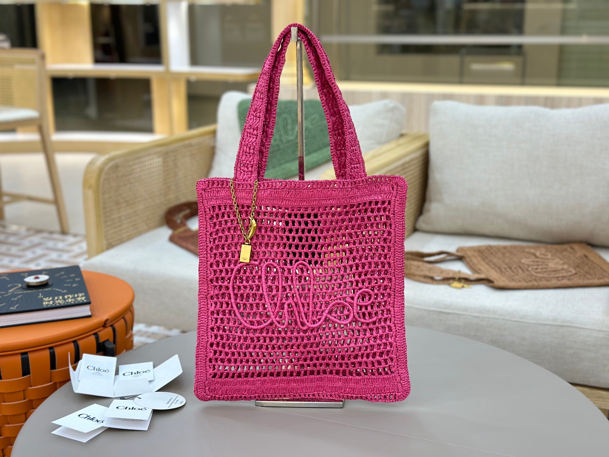 Chloé 25S Summer Banana Tote-37*33CM