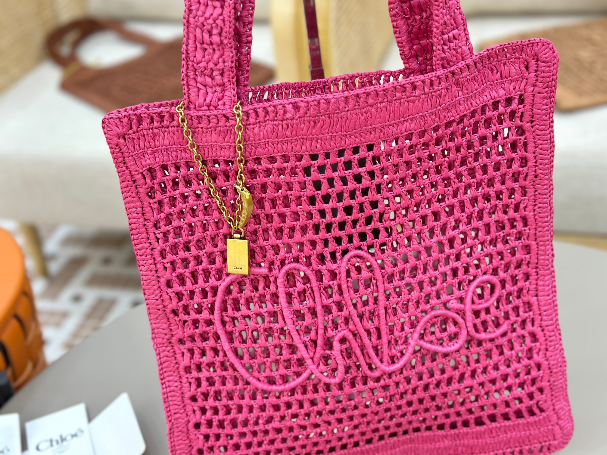 Chloé 25S Summer Banana Tote-37*33CM