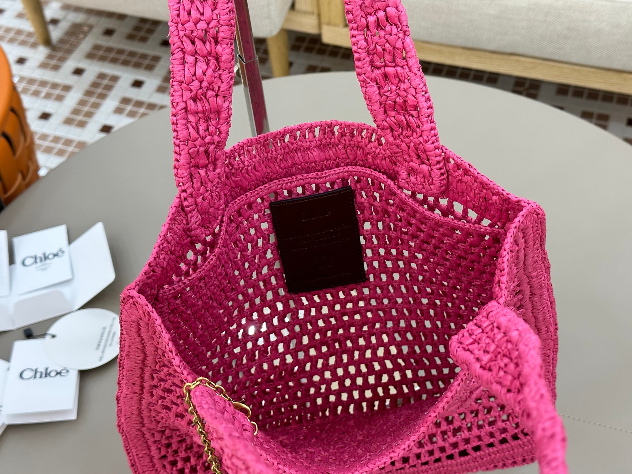 Chloé 25S Summer Banana Tote-37*33CM