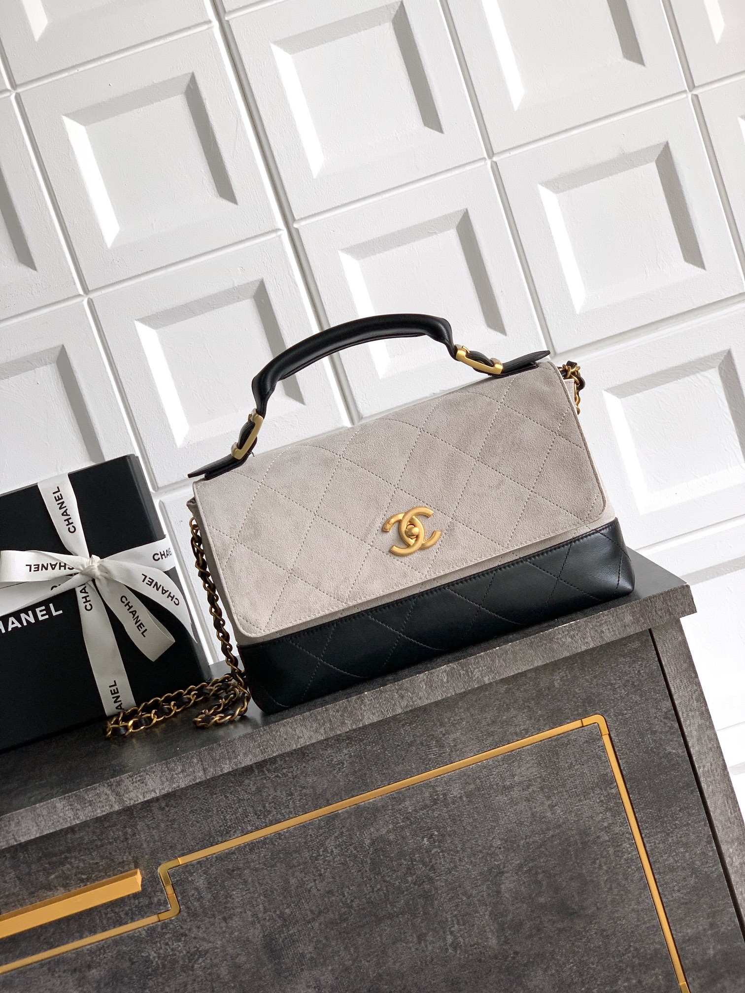 Ch@nel Flap Bag-18x29 x8CM