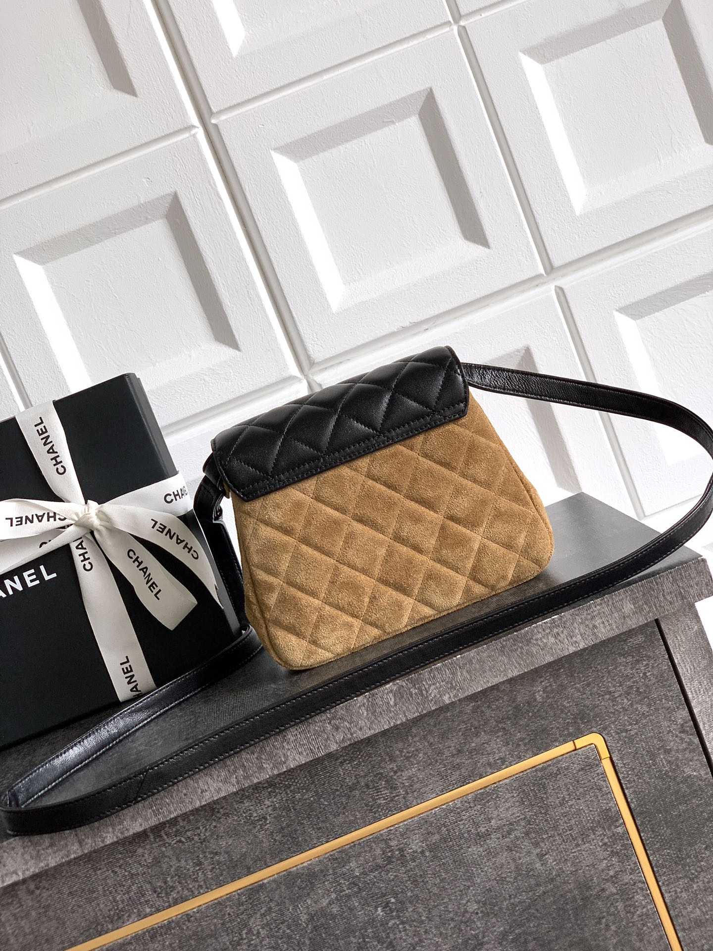 Ch@nel Flap Bag-14.5 X 18 X 6.5CM