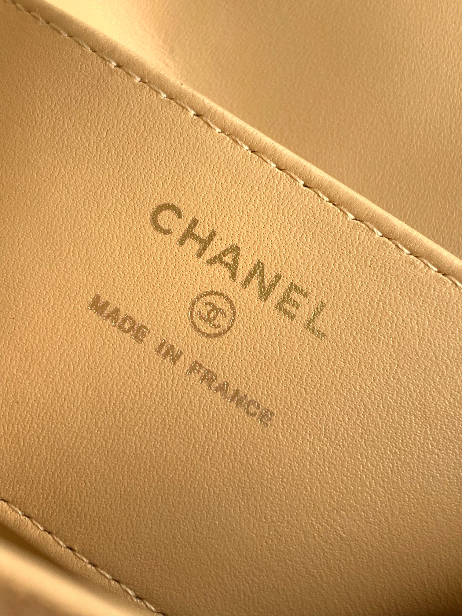 Ch@nel Flap Bag-14.5 X 18 X 6.5CM