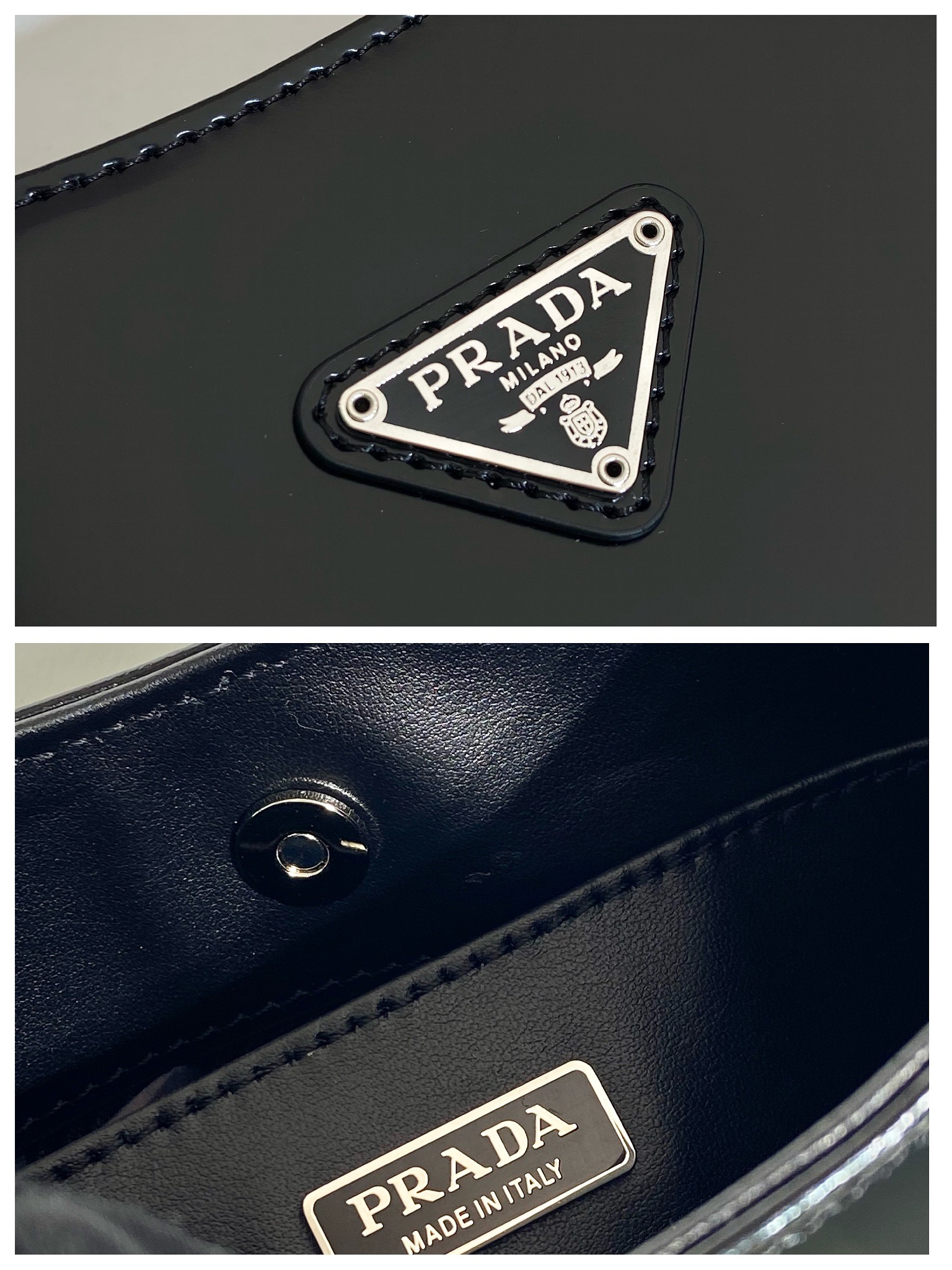 Pra*a Cleo 1BC169 Shoulder Bag-22*18.5*4.5CM