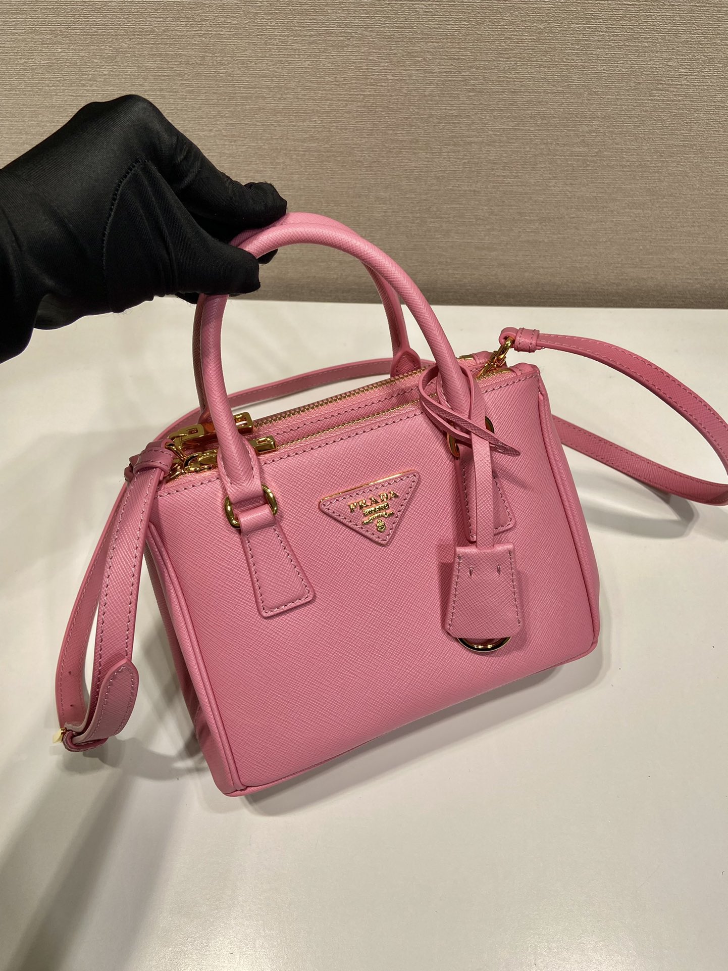 Pra*a Borsa Galleria Small In Saffiano 1BA906-20*15*9.5CM