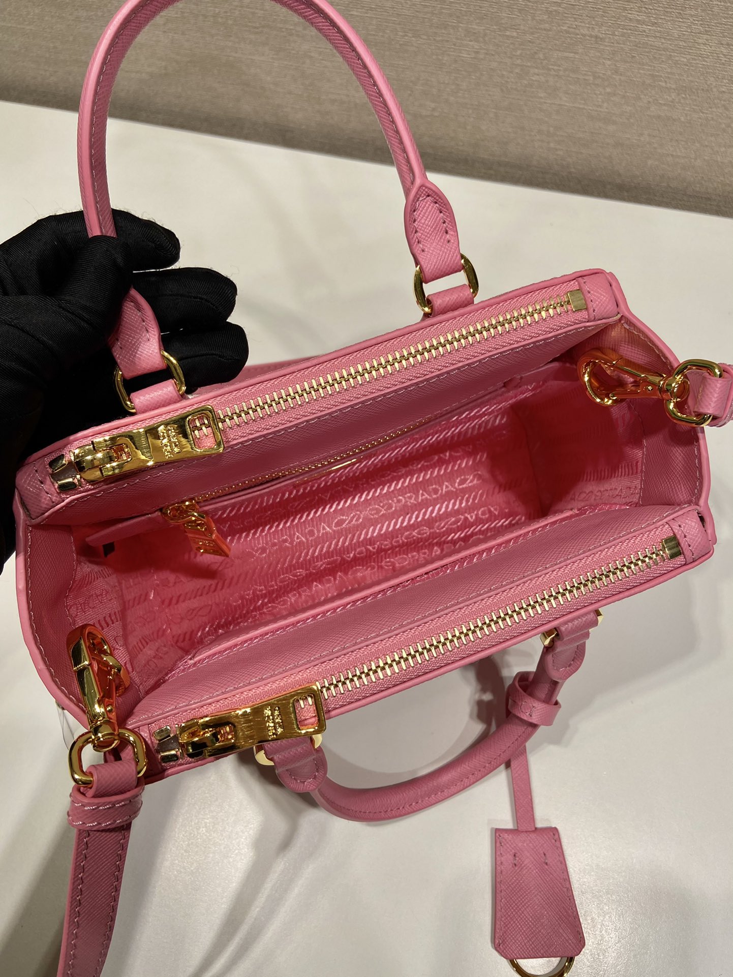 Pra*a Borsa Galleria Small In Saffiano 1BA906-20*15*9.5CM