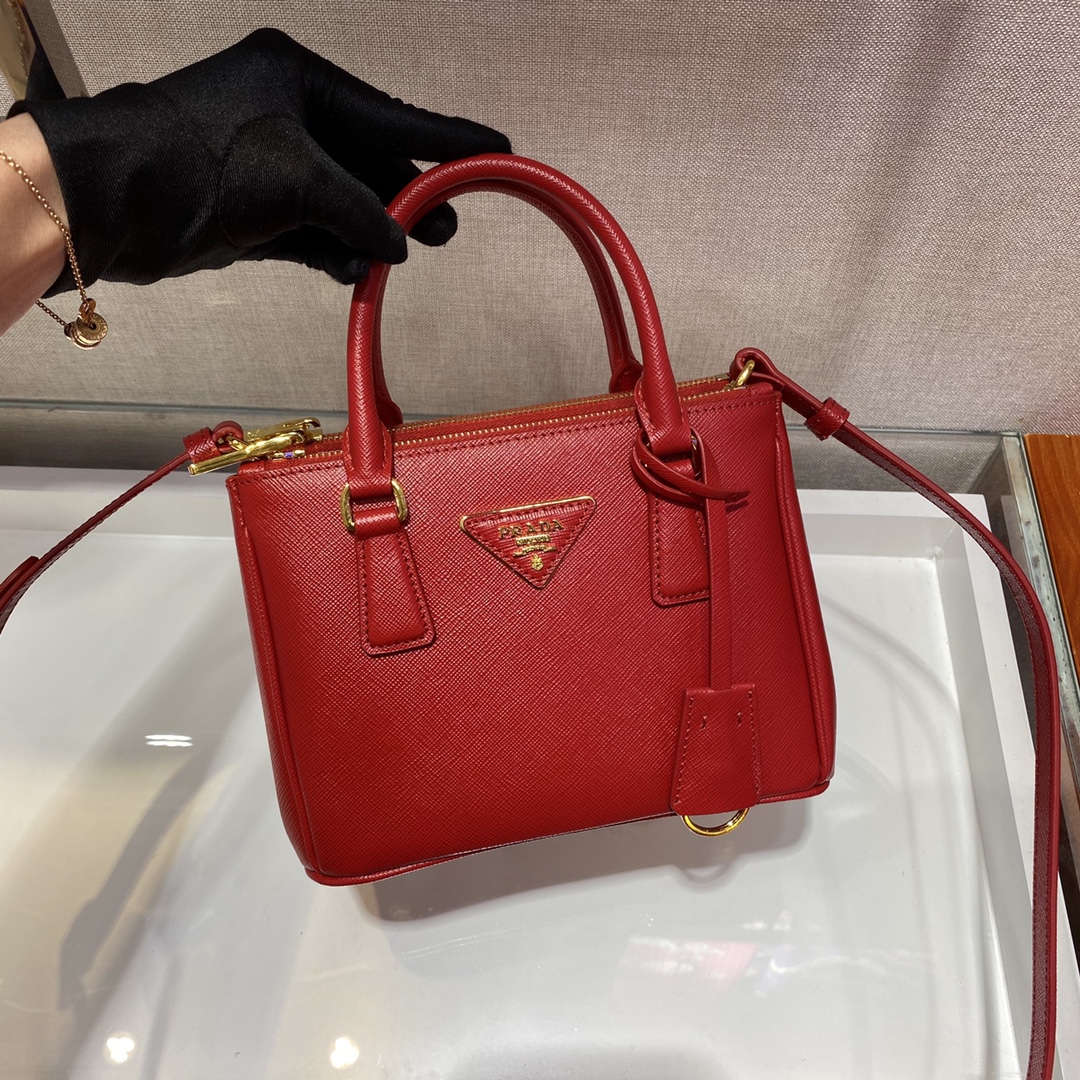 Pra*a Borsa Galleria Small In Saffiano 1BA906-20*15*9.5CM