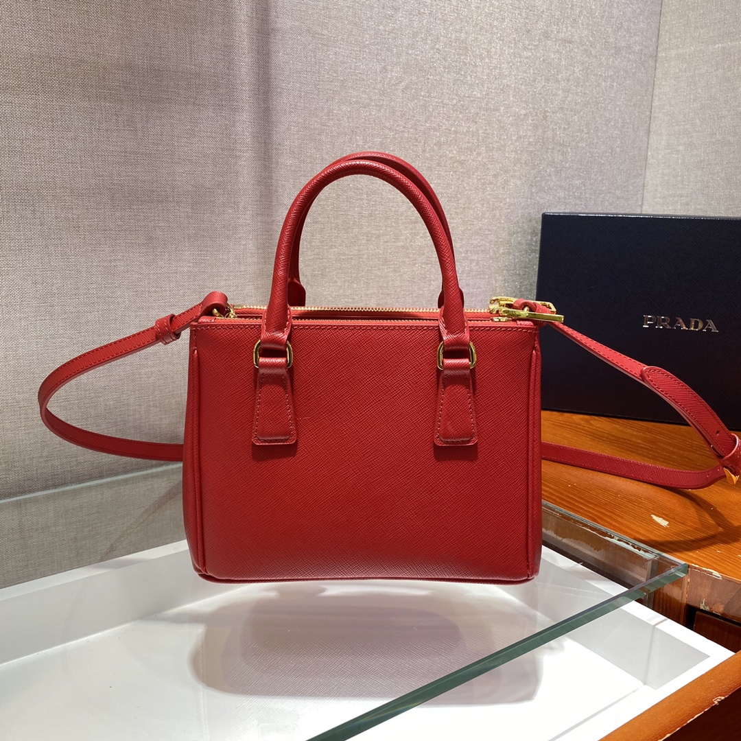 Pra*a Borsa Galleria Small In Saffiano 1BA906-20*15*9.5CM