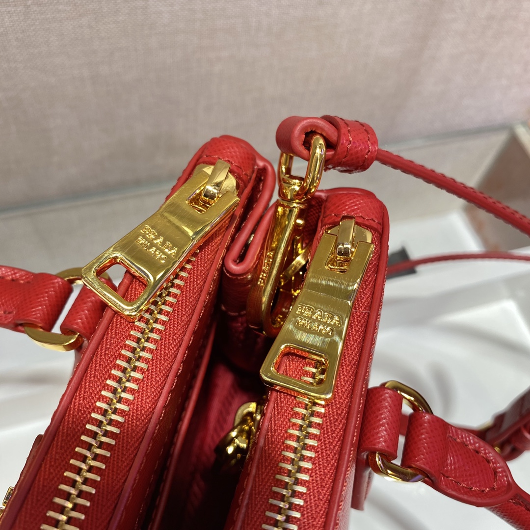 Pra*a Borsa Galleria Small In Saffiano 1BA906-20*15*9.5CM