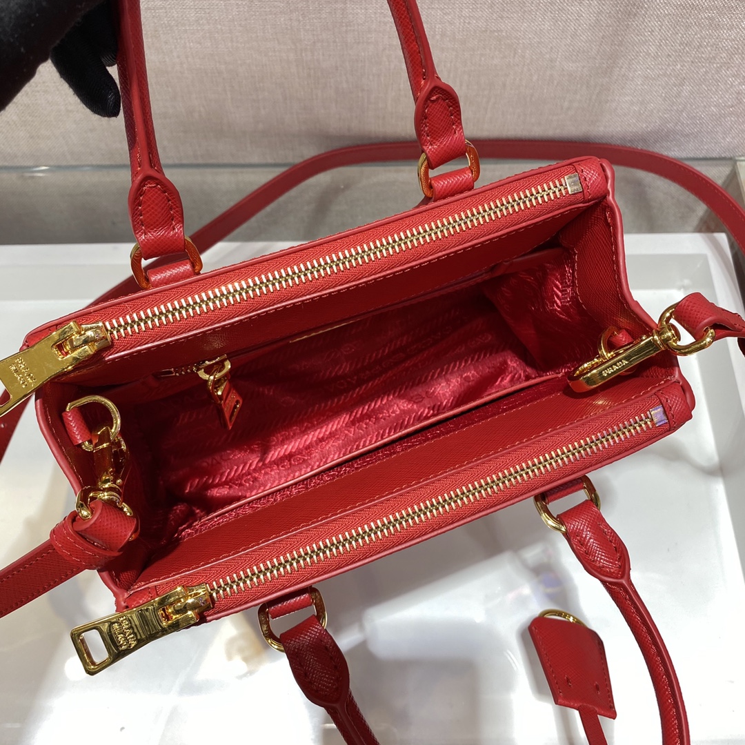 Pra*a Borsa Galleria Small In Saffiano 1BA906-20*15*9.5CM