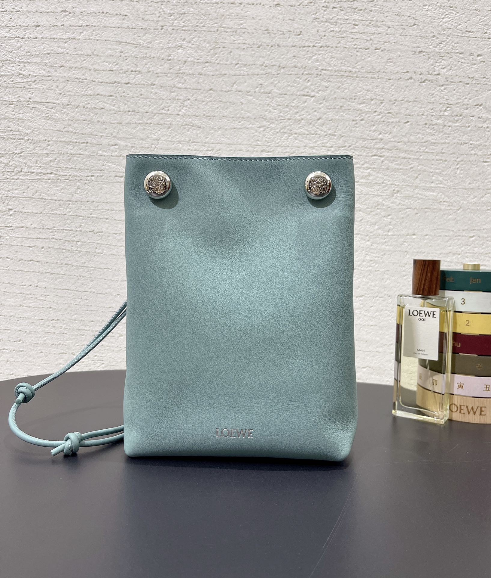 Lowee Pebble Pouch Bag-17*7*21.5CM