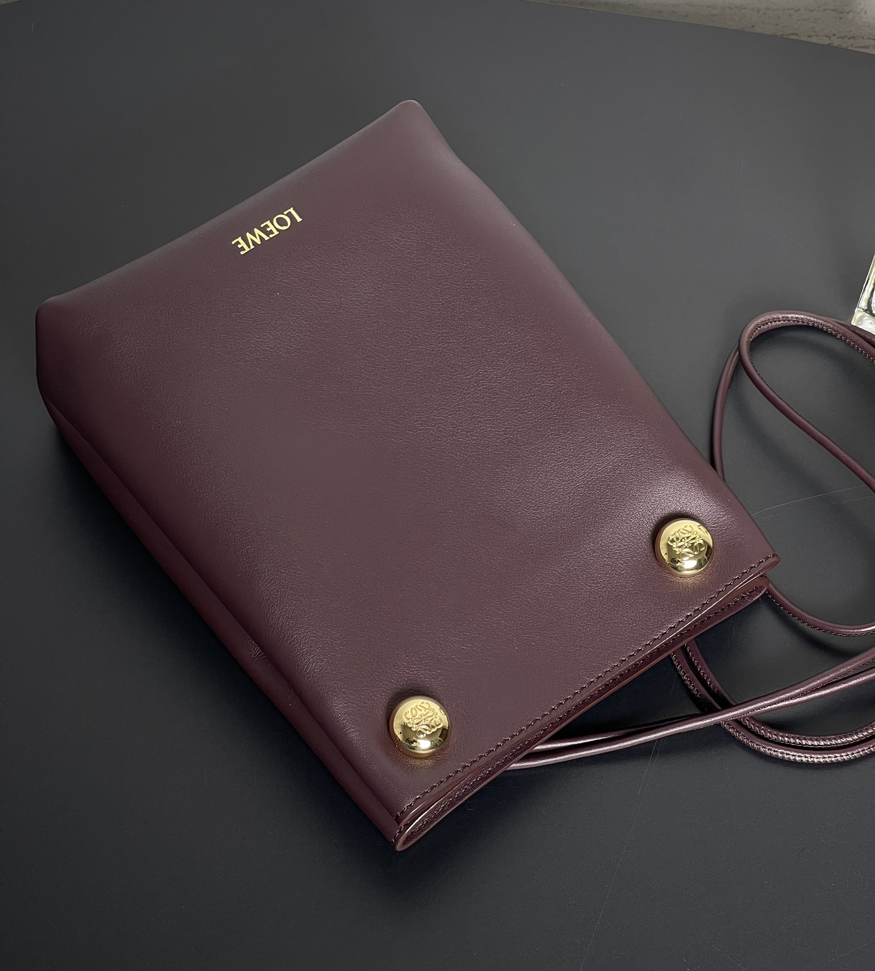 Lowee Pebble Pouch Bag-17*7*21.5CM
