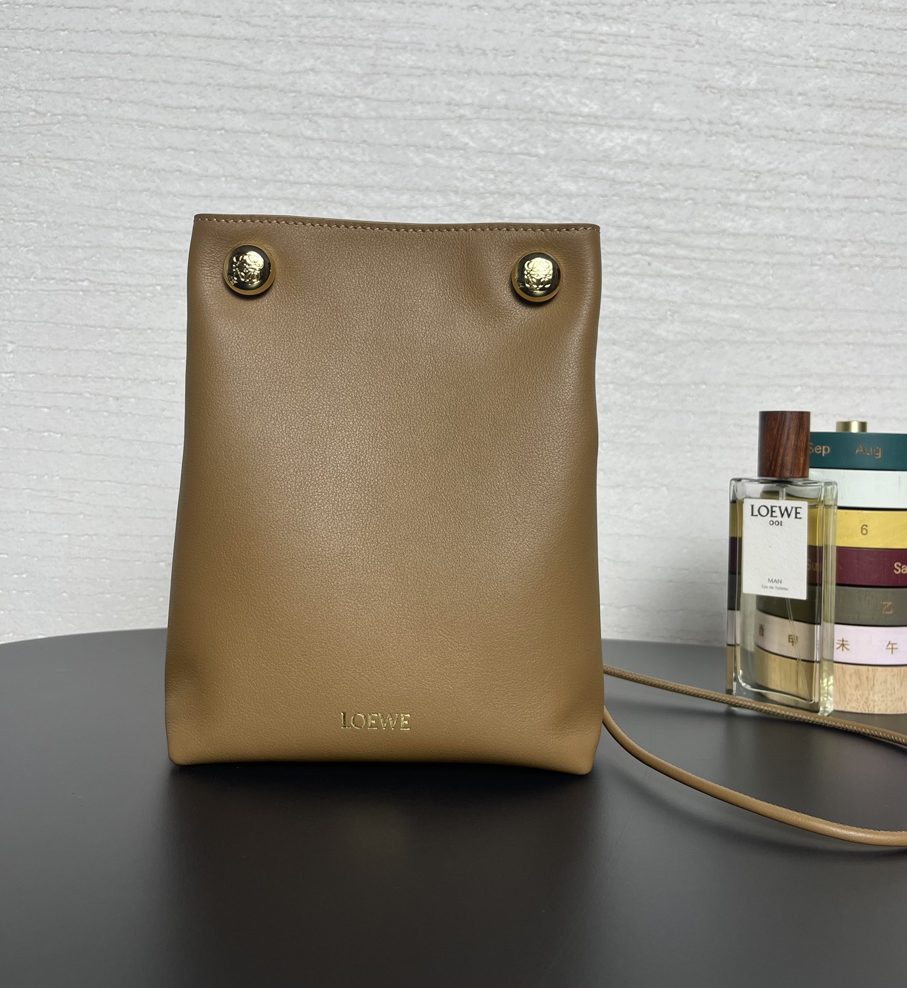 Lowee Pebble Pouch Bag-17*7*21.5CM
