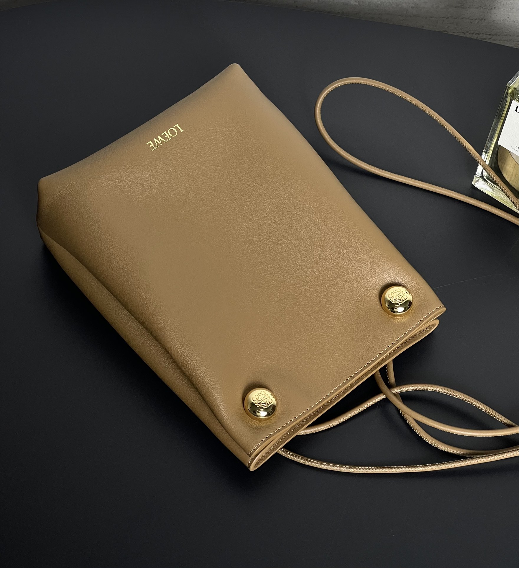 Lowee Pebble Pouch Bag-17*7*21.5CM